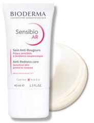Bioderma Sensibio AR Cream - Facial Redness Relief Lotion, Skin Soothing and Moisturizing, Face Lotion for Sensitive Skin, 40ml