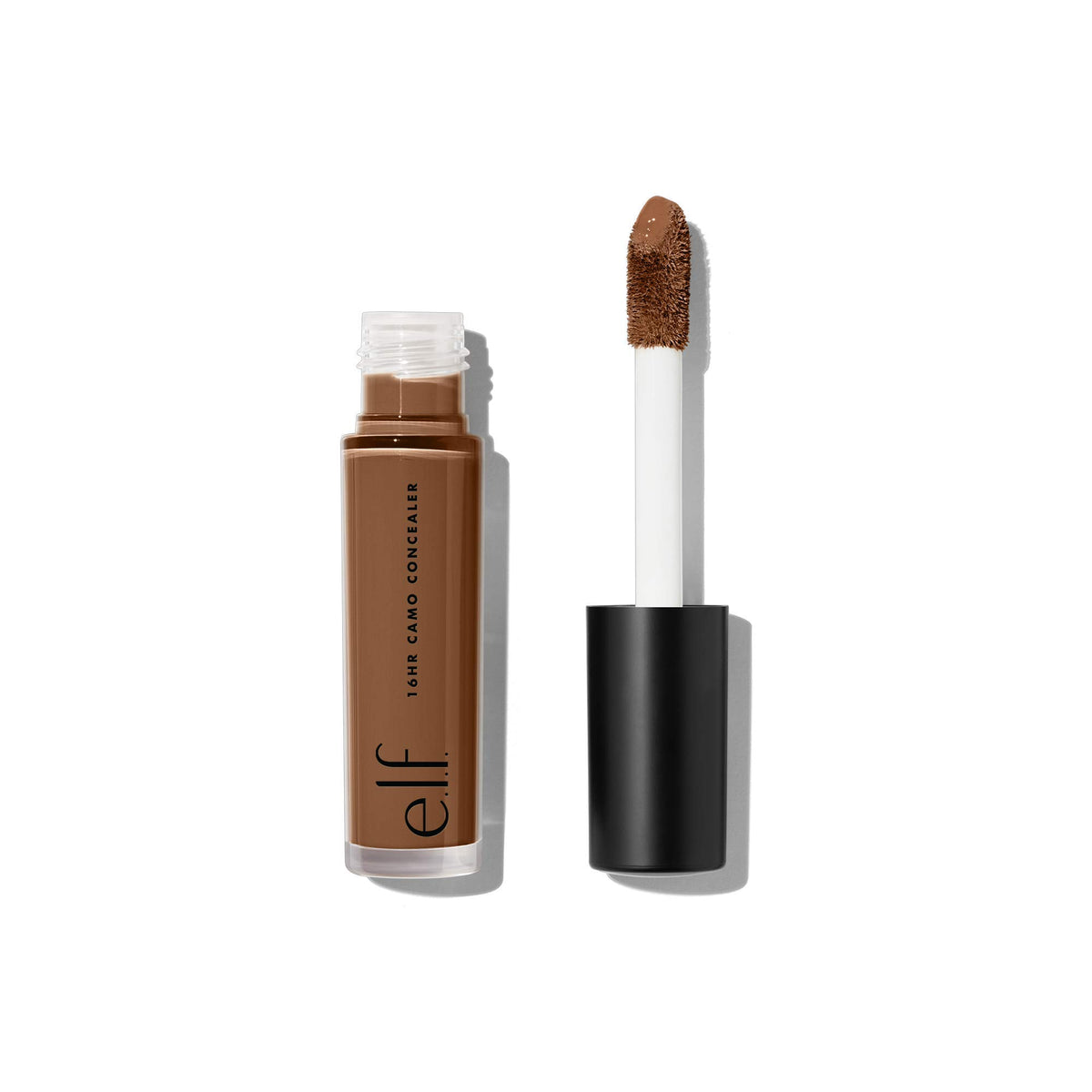 e.l.f.16HR Camo Concealer Full Coverage Lightweight Conceals, Matte 6 Shades + 27 Colours Ideal for All Skin Types, 6ml, Rich Cocoa, 1 count