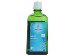 WELEDA Bio Salbei Deodorant Nachfüllflasche - frisches Naturkosmetik Deo mit ätherischen Ölen, wirkt desodorierend ohne Poren zu verschließen, ohne Aluminiumsalze, Nachfüllpackung (1 x 200 ml)
