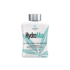 Hempz Hydromax Maximizer - Herbal Moisturizing Self Tanning Lotion for Tanning Beds, Beach, Sun 13.5 Fl OZ