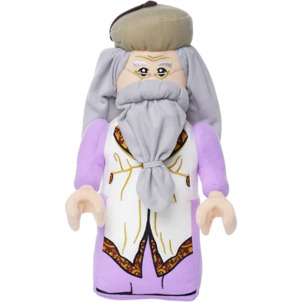 Manhattan Toy LEGO Harry Potter Plush Collection – Includes Albus Dumbledore, Harry Potter, Hermione Granger, Ron Weasley, Lord Voldemort & Hedwig the Owl – 13-Inch Officially Licensed Minifigure Characters