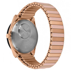 Timex Women Analogue Watch with a Stainless Steel Strap Q