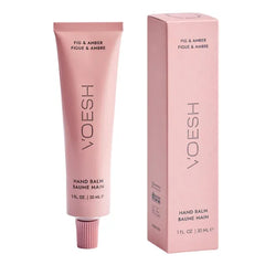 VOESH Vegan Hand Balm Fig & Amber 1 oz – K-Beauty Korean Skincare Hand Cream for Dry Hands – Non-Greasy Fast-Absorbing Moisturizer with Turmeric Mango Butter and Squalane
