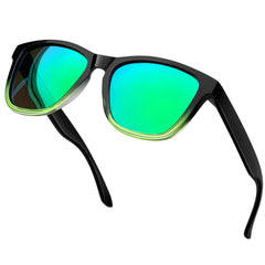 KANASTAL Polarized Sunglasses for Women, Classic Square Mens Sun Glasses, Lightweight Shades for Womens Outdoor 100% UV400 Protection Driving Fishing Golf Outdoor Activities