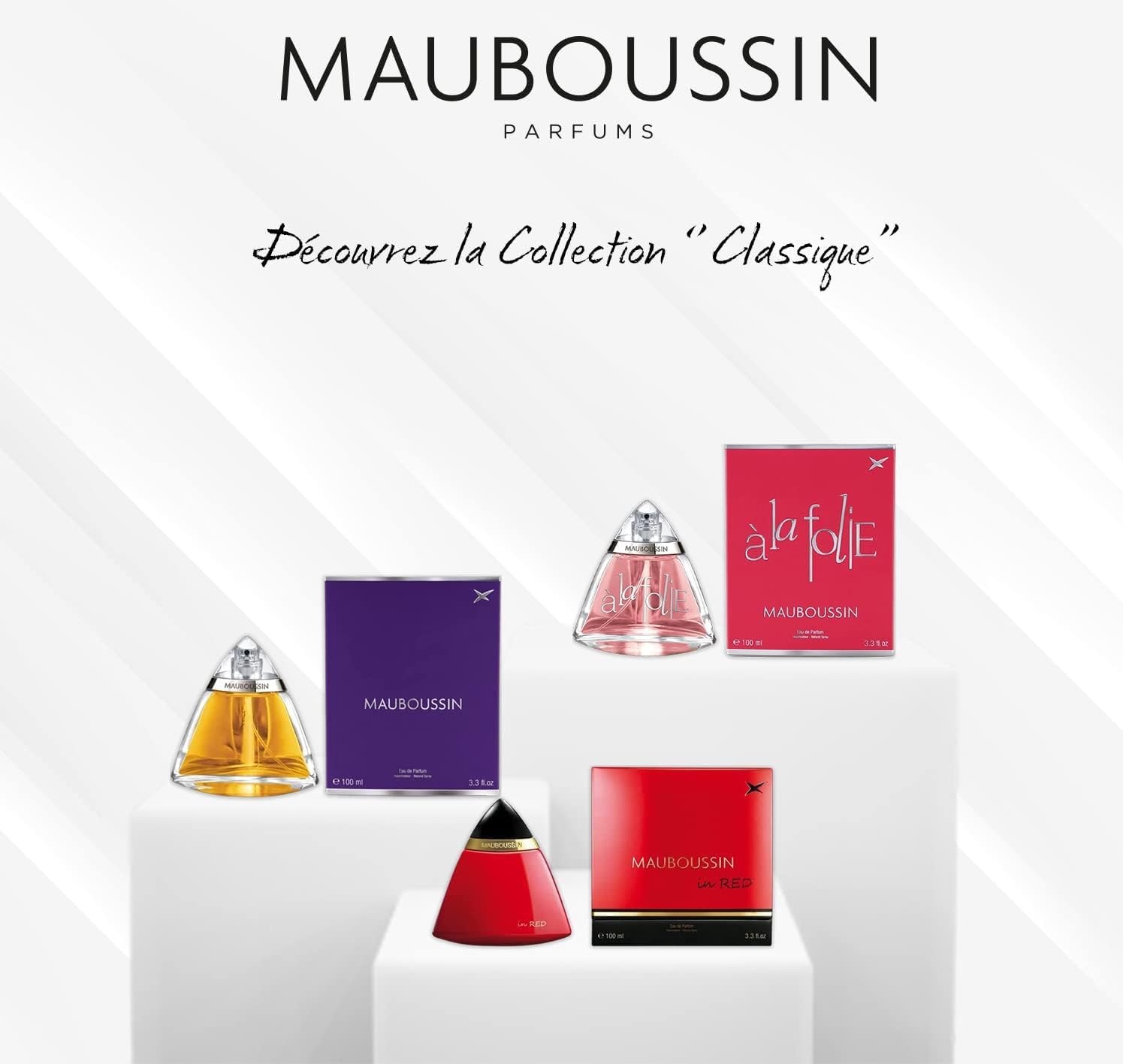 Mauboussin - Original Femme 100ml - Eau de Parfum for Women - Oriental & Fruity Scents