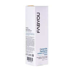 FABYOU Ceramide Panthenol Skin Barrier Support Toner 300ml – Korean Skincare for Deep Hydration, Soothing & Moisture Barrier care with a Non-Sticky, Gentle Daily Toner for Sensitive & Dry Skin