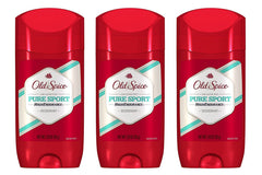 Old Spice Aluminum Free Deodorant For Men High Endurance, Pure Sport - Pack of 3