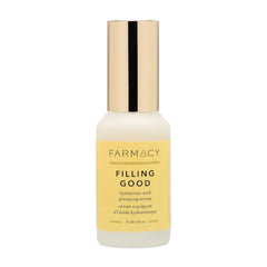 Farmacy Filling Good Hyaluronic Acid Serum – Plumping & Hydrating Anti-Aging Face Serum with Vegan Collagen Peptides for Smooth, Firm, Youthful Skin