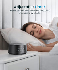 Dreamegg D3 Pro White Noise Machine, Sound Machine for Sleeping Baby, Kids, Adult