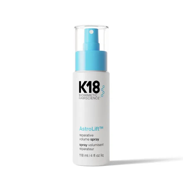 K18 AstroLift Reparative Volume Spray, 2-Day Hair Thickening + Hold For Thin, Fine, Fragile Hair, Non-Sticky, Non-Crunchy, Humidity-Resistant Volumizing Spray, 4 Fl Oz