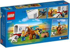 LEGO City Horse Transporter 60327 Building Blocks Toy Car Set; Toys for Boys, Girls, and Kids (196 Pieces)