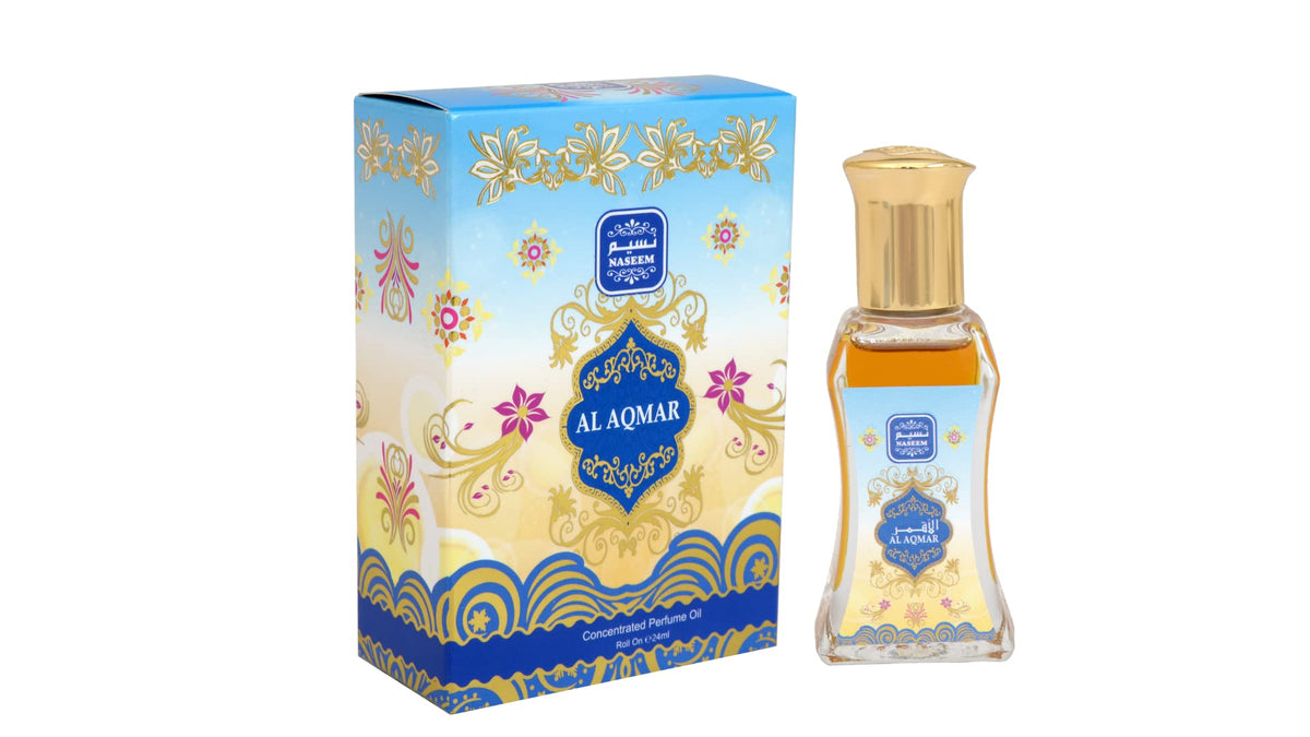 Naseem Perfumes Al Aqmar Roll On Perfume Subtle Tone Eau De Parfum For Men & Women 24 ml