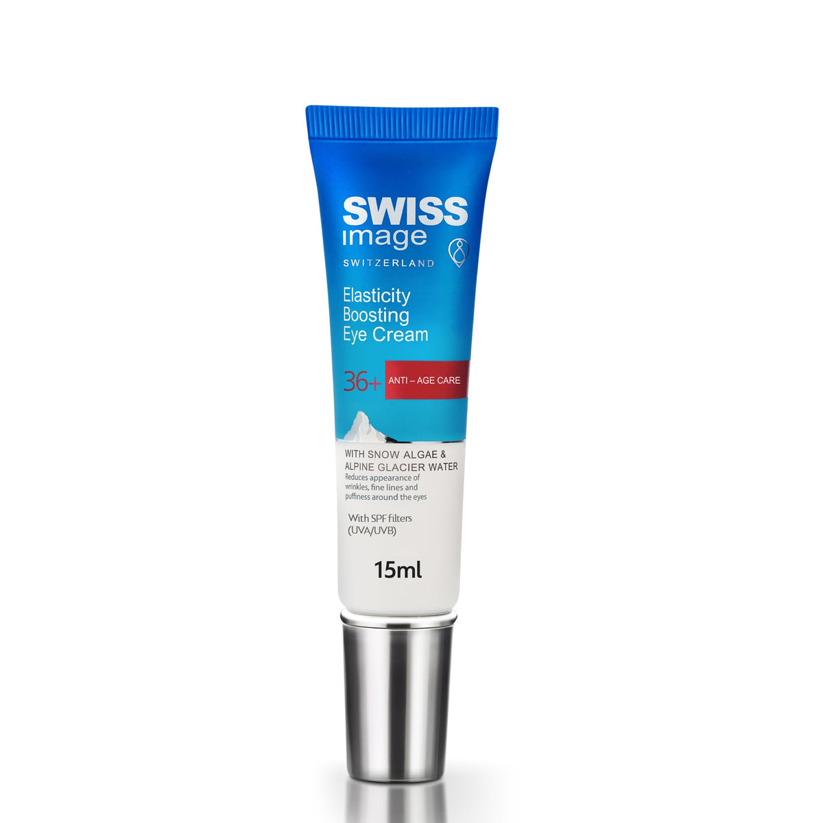 Swiss Image Anti Age Eye Cream 15 ml, Under Eye Cream for Dark Circles, Fine Lines & Puffiness| Anti-wrinkle Eye Cream| Collagen Boosting Eye Cream| Ophthalmologically Tested