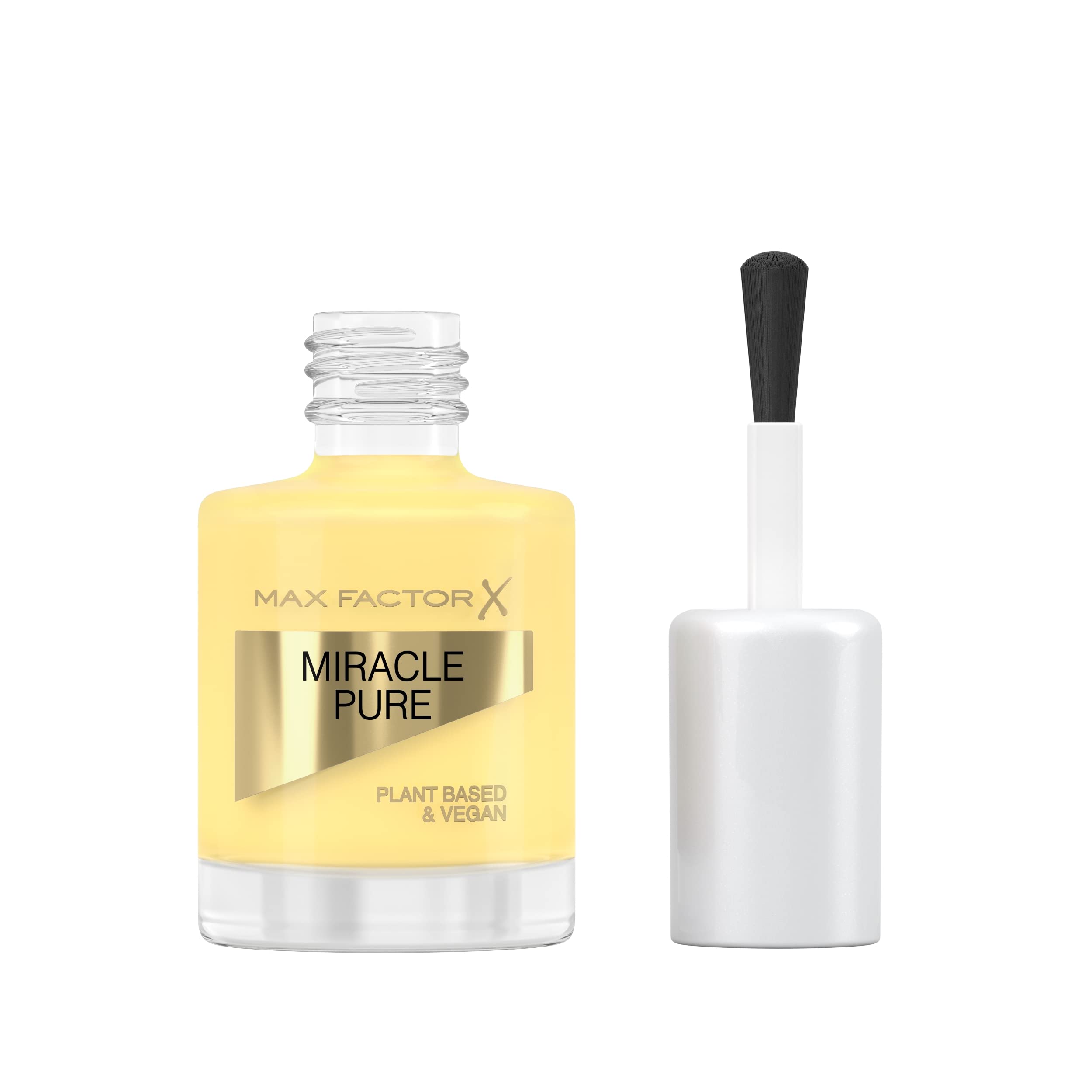 Max Factor Miracle Pure Nail Polish, Lemon Tea 500, 12ml