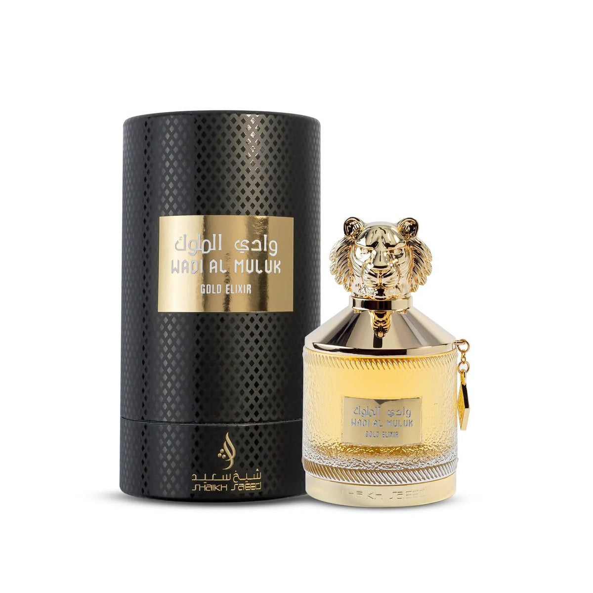 Shaikh Saeed - Wadi Al Muluk Gold Elixir 100ML Eau de Parfum– Unisex Luxury Fragrance | Warm Spicy Saffron, Leather, Tobacco & Amber | Bold & Long-Lasting Perfume