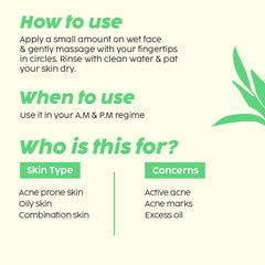 PLIX - THE PLANT FIX 0.5% w/w Salicylic Acid Jamun Face Wash Cleanser Gel For Active Acne & Oil Control, For Breakouts | Oily & Acne Prone Skin | Women & Men | 100 ml