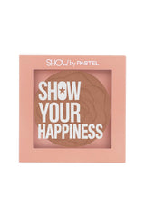 Pastel | Blush powder for face | Show Your Happiness Blush | Lightweight, Smooth, Blendable, Long-lasting - 208 (Cool)
