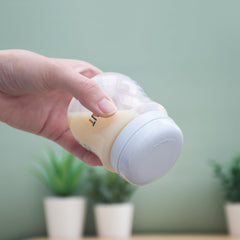 Maymom Solid Lids Aka Travel Caps w/Sealing Ring for Avent Wide Mouth Bottle; Cap Replace Avent Natural Bottle Screw Ring n Sealing Disc; Fit Avent Anti-Colic Polypropylene, Glass Bottle, Avent PP