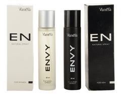 Envy Eau De Parfum Spray for Men and Women, 60 ml (Pack of 2)