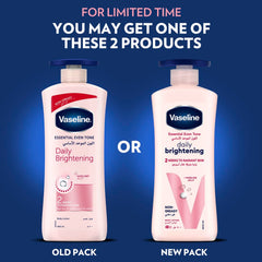 Vaseline Even Tone Body Lotion Daily Brightening - 2 x 400ml