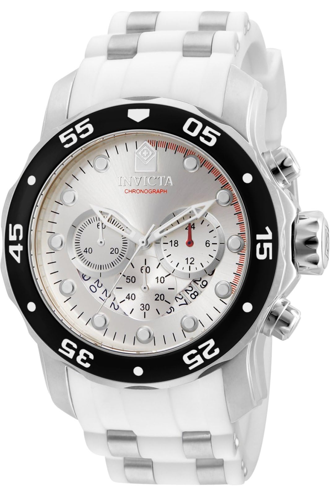 Invicta Men's Pro Diver Stainless Steel Quartz Watch - White