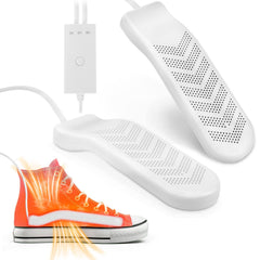 NALACAL Electric Shoe Dryer, Portable Ski Boot Dryer Deodorizer with 3/6/9H Timer USB Heated Shoe Boot Warmers Eliminate Bad Odor for Rainy Seasons Winter Travel