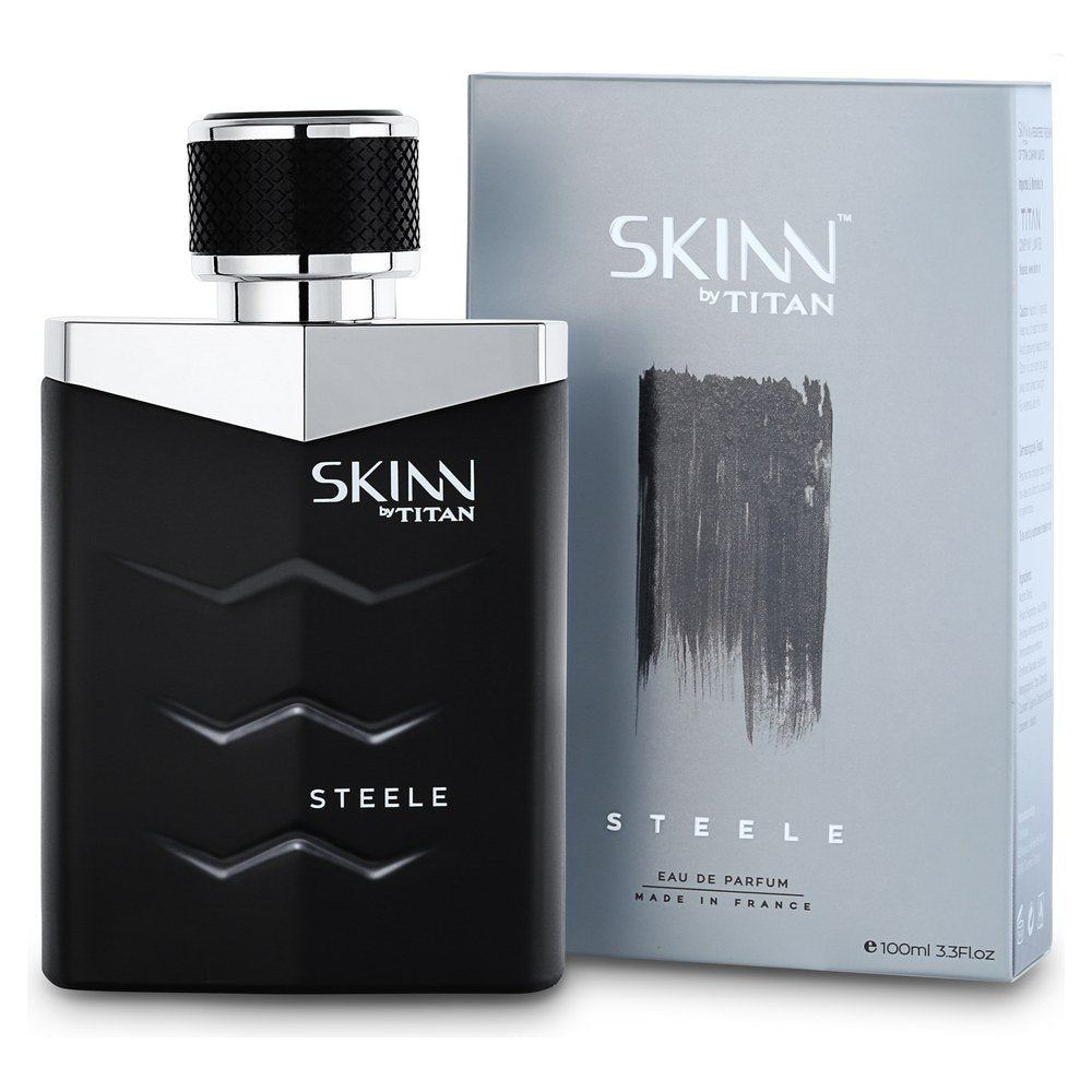 SKINN BY TITAN Steele Fragrance for Men, 100 ml