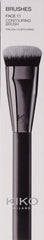 KIKO Milano Face 11 Contouring Brush | Compact Brush With Synthetic Fibers For Contouring And Sculpting