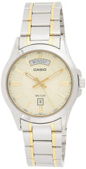 Casio Casual Analog Display Watch Silver/Gold/Gold