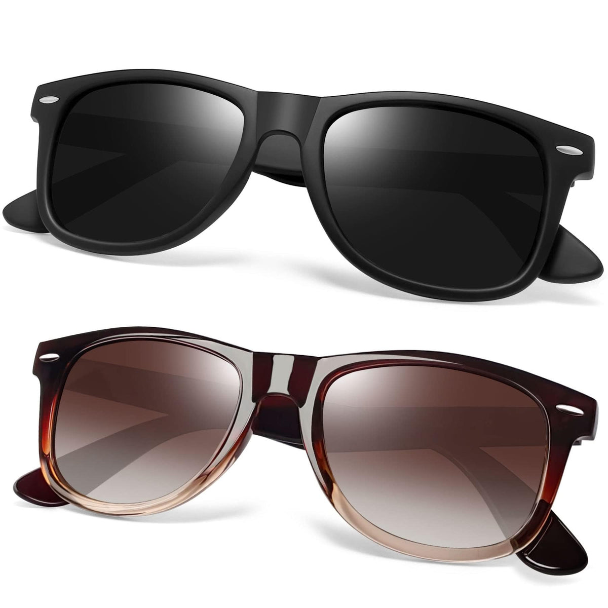 Joopin Polarized Sunglasses Men Women, Classic Square Sun Glasses 100% UV Protection Driving Fishing