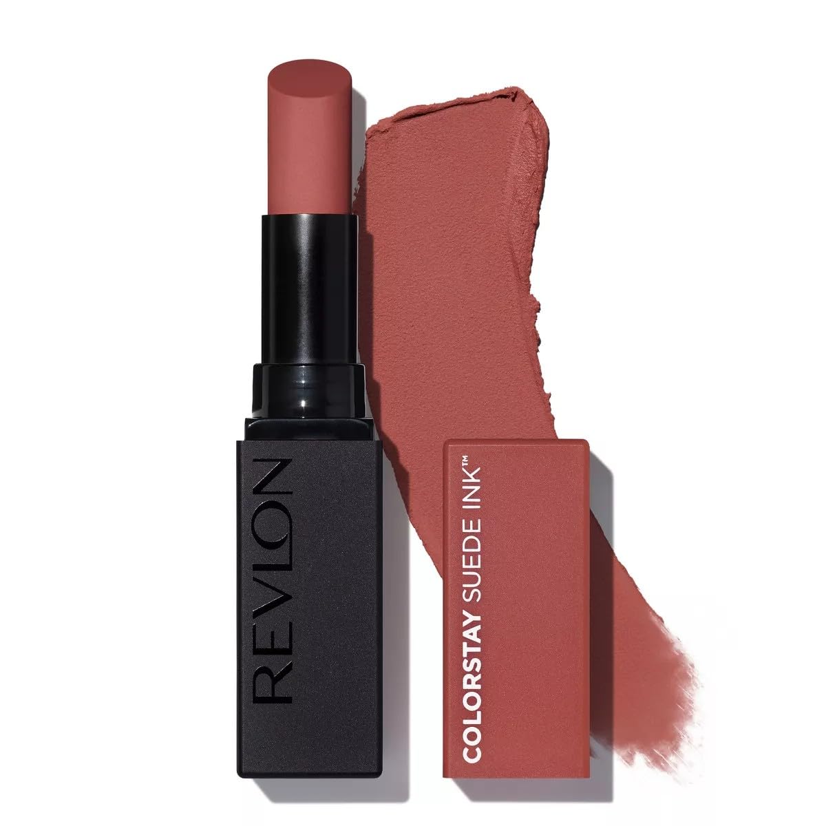 Revlon (003 Want it All) - Lipstick by, ColorStay Suede Ink, Built-in Primer, Infused with Vitamin E, Waterproof, Smudgeproof, Matte Colour, 003 Want it All (Pack of 1)