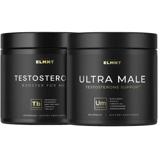 TERRA ELMNT Ultimate Testosterone Booster for Men Bundle