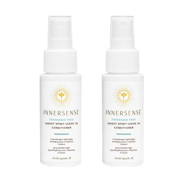 INNERSENSE Organic Beauty - Fragrance-Free Sweet Spirit Leave-In Conditioner | Detangling, Hydrating, Smoothing | Non-Toxic, Cruelty-Free, Clean Haircare