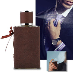 80ML Men Perfume, French Men Fragrance, Long Lasting Cologne Perfume, Eau de Toilette Spray, Eau de Parfum Christmas Thanksgiving Birthday Gift (YT1760 Brown)