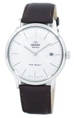 Orient FAC0000EW0 Mens Bambino Version 3 Automatic Brown Leather Band Watch