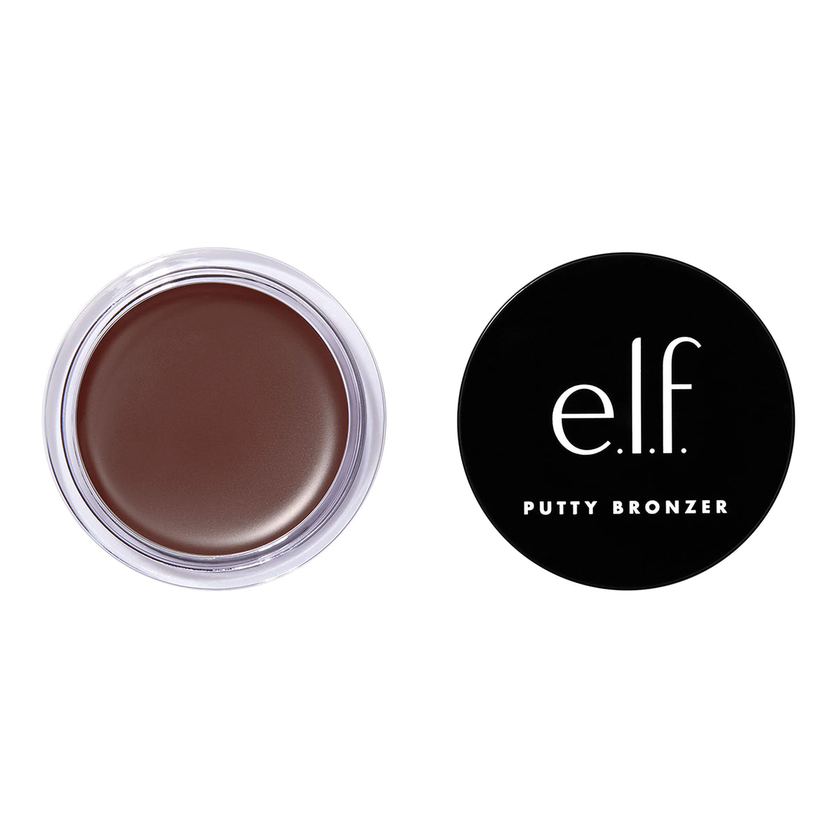 e.l.f. Putty Bronzer, Creamy & Highly Pigmented Formula, Creates a Long-Lasting Bronzed Glow, Infused with Argan Oil & Vitamin E, Cabana Cutie, 0.35 Ounce (10 g) (Pack of 1)