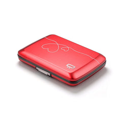 Aluminium Smart Case V2 Wallet - Metal Clasp - RFID Blocking Card Holder - Holds up to 10 Cards and Banknotes - Laser Engraved Love