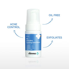 The Derma Co AHA-BHA Foaming Cleanser