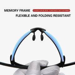 Polarized Sunglasses for Men Women Rimless Frame Driving Glasses UV400 Protection Mirror Lens Shades Sport Eyewear Eyeglasses