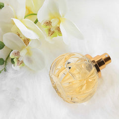 WHYQQ Transparent Lady Floral Light Perfume for Women, Students(Yellow)- 20ml