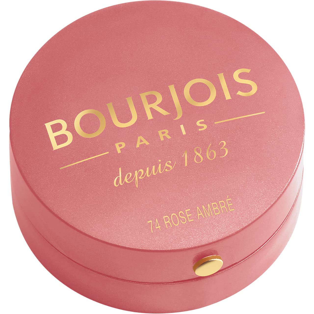 Bourjois , Little Round Pot Blusher. 74 Rose Ambre, 2.5 g – 0.08 Fl Oz