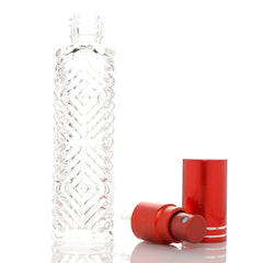 Perfume Atomizer 10ml Portable Perfume Atomizers Refillable Clear Red