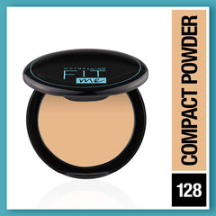 Maybelline New York Fit Me Foundation & Compact Powder Set - 128 (Matte, Oil Control)