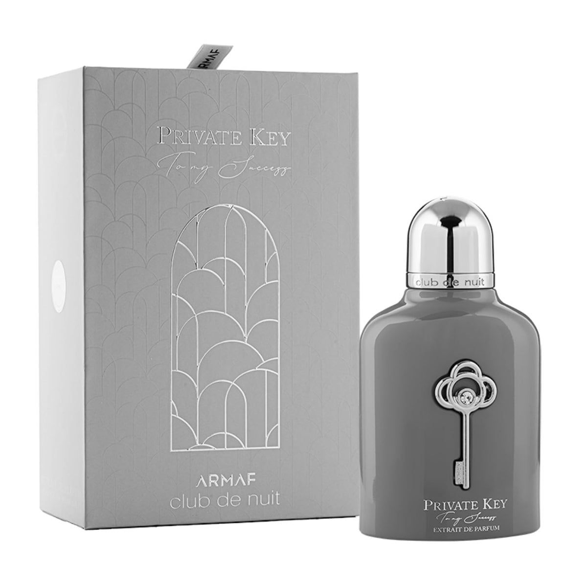 Armaf Club De Nuit Private Key To My Success Extrait De Parfum Grey 100ml, Perfumes For Men, Perfume For Women