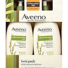 Aveeno Daily Moisturizing Body Lotion for Dry Skin with Prebiotic Oat, Fragrance & Paraben Free, Non-Greasy, Non-Comedogenic, for Sensitive Skin & 72-Hour Moisturizer