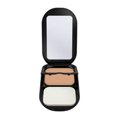 Max Factor Facefinity Compact Foundation, Compact Powder, Refillable Foundation, Vegan Formula, Buildable Full Coverage Foundation & Matte Finish, Up to 24hr Wear, SPF20, 001, Porcelain, 10g (0.4oz)