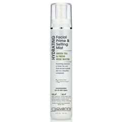 GIOVANNI Hydrating Facial Prime Setting Mist, 5 oz. - Green Tea + Fresh Rose Water Hydrates Skin for a Beautiful Complexion
