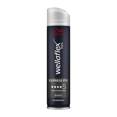 Wella Wellaflex Men Hairspray – Long-Lasting Hold, Gentle on Scalp, Vegan, Dermatologically Tested, Recyclable Can – 250ml