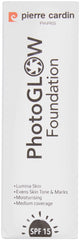 Pierre Cardin Photo Glow Foundation SPF15 Tan Skin w/Beige Warm 30ml