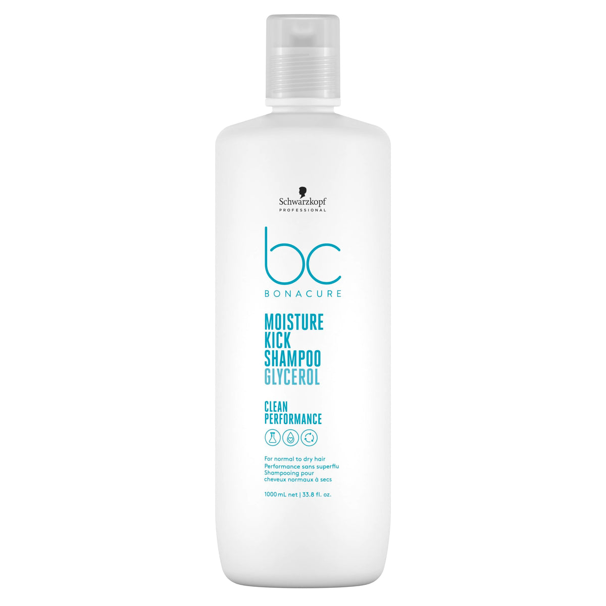 Schwarzkopf Professional Bc Moisture Kick Shampoo 1000 Ml